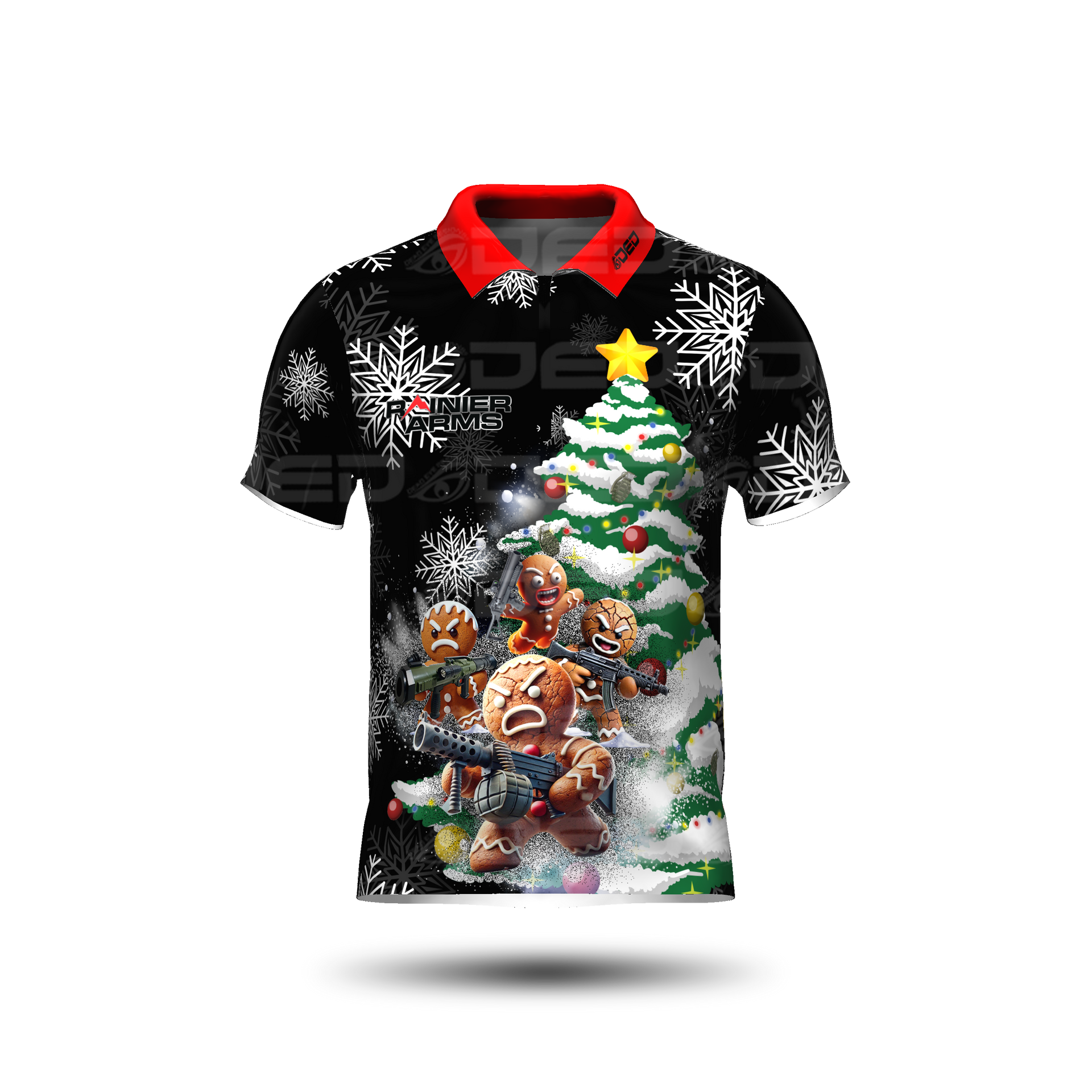 2024 RAINIER HOLIDAY JERSEY SHORT SLEEVE V2 – Dead Eye Designs US